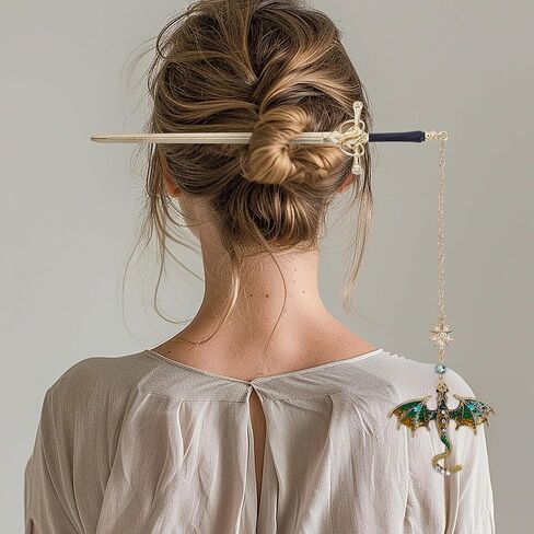 Fantasy Fourth Wing Bookmark - Sward Dragon Book Mark for Men Vintage Tassel Metal Pendant Antique Silver Blue Book Marker Reading Gifts Birthday Teacher Friends Thanks Christmas Present in Kuwait