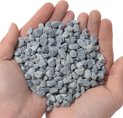 10lb Succulent and Cactus Gravel Pebbles 1/5-3/8 Inch Natural Decorative Polished Stones River Rocks for Plants, Vases, Aquariums, Terrarium and Outdoor Gardening, Mixed Color in Kuwait