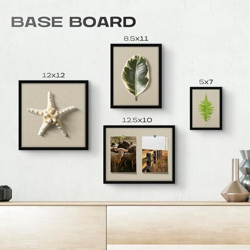 Frametory, Pack of 20 Heavy Duty Chipboard sheets, 10x12.5 inch Black Bookboards, 80PT(0.08") Thick Paperboard for Bookbinding, Covers, Art Bases, Boxes and Packaging in Kuwait