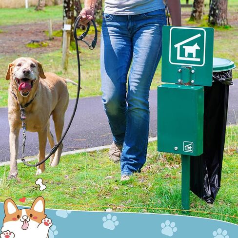 150 Pcs Dog Waste Bags Dog Poop Large Leak Proof Bags 26"x 33" Dog Waste Station Can Liners Heavy Duty Pet trash Bin Liner Bag for Walking Poop Station Dispensers, 3 Rolls of 50 Bags (Green) in Saudi Arabia