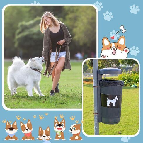 150 Pcs Dog Waste Bags Dog Poop Large Leak Proof Bags 26"x 33" Dog Waste Station Can Liners Heavy Duty Pet trash Bin Liner Bag for Walking Poop Station Dispensers, 3 Rolls of 50 Bags (Green) in Saudi Arabia