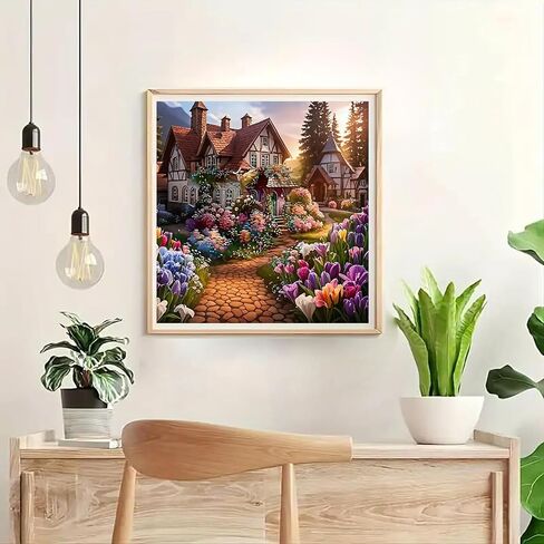 مجموعة طلاء GXGLLPZBY 5D Diamond للبالغين المبتدئين ، DIY Cross Sunflower Paint by Diamond Art Kits ، Full Friends Full Drill Diors Dots Gem Art ، Decor Home Wall Decor in Kuwait