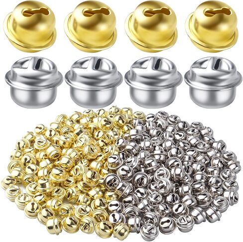 Bronagrand 50pcs Red Jingle Christmas Bells ، Bells Metal Bells Bulk for DIY Making ، Drensh Party Festival Decoration ، 24mm21mmm in Saudi Arabia