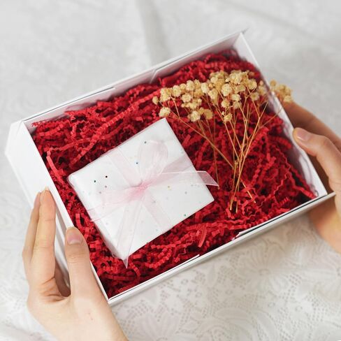 1LB Crinkle Cut Paper Shred Filler, Black Shredded Paper for Gift Baskets Boxes Filling, Birthday Wedding Valentines Day Decoration in Saudi Arabia
