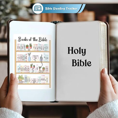 Books of The Bible Tracker Sticker –Bible Books Shelf Coloring Page, Bible Reading Tracker, Customizable Dashboard Stickers for Scripture Study, Tracking,Bible Organization(Black) in Kuwait