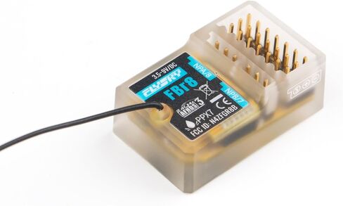 Flysky FBR8 8CH AFHDS 3 بروتوكول مقاومة للماء PPX7 لقارب سيارة RC (طبعة هوائي قياسية) in Kuwait