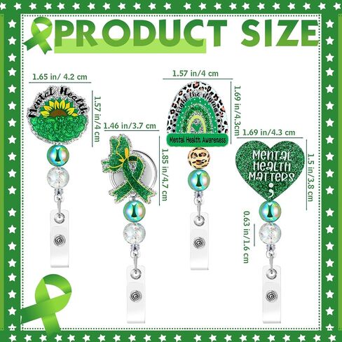 4 Pack Dumpster Fire Badge Reels Retractable Glitter Funny This is Fine Nurse Badge Holder with Swivel Alligator Clip for Nurse Doctor Office Worker Gift ID Name Tag Decorative Metal Clips in Saudi Arabia