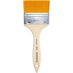 Da Vinci Student Series 5076 Junior Paint Brush ، Mottler Flat Flat Synthetic مع مقبض غير مطلي غير مطلي ، حجم 50