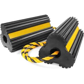 MAXXHAUL 50019 حاجز عجلة مطاطي، عبوتان، أسود