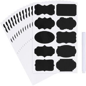 PATIKIL 240 PCS ملصقات السبورة للجرار ، 2 "× 3" ملصقات هدية لاصقة ذاتية.