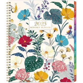 2025-2026 Teacher Planner, JUL 2025 - JUN 2026, Lesson Planner 2025-2026, 8.5" x 11", Colorful Monthly Tabs, Spiral Bound, Academiec Planner 2025-2026
