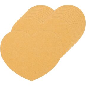 MECCANIXITY 150PCS Heart Paper Cutouts 2.5 Inch Small Heart Shaped Tags for Valentine's Day Craft Classroom Bulletin Board, Green