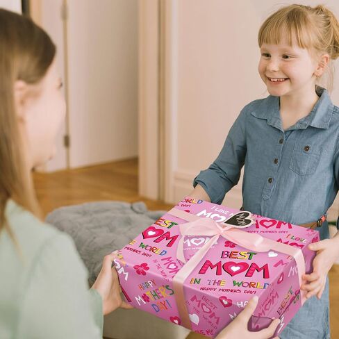 SaringSwoon Spring Wrapping Paper for Easter Mother's Day - Gift Wrap With Bunny, Cute Ducklings, Colorful Floral, Butterfly Design for Springtime Celebrations - 20x29 Inches, 6 Folded Sheets in Kuwait