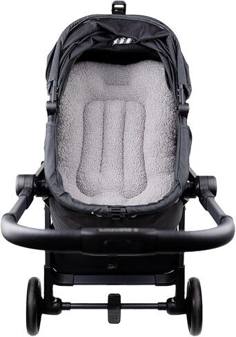 Easy Wash Dog Stroller Mat, Durable Orthopedic Pet Stroller Cushion for Dogs & Cats, Ergonomic Pad for Pet Cart, Ideal Pet Stroller Accessories & Pads for Comfortable Rides (Mocha Beige, L) in Kuwait