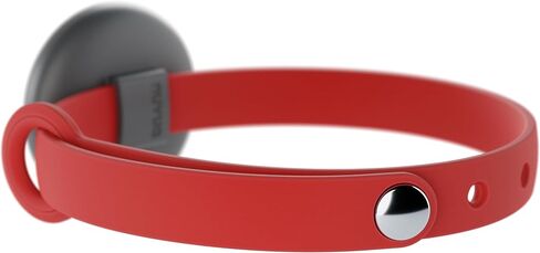 Airtag Breakaway Cat Collar - Soft, Comfortable, and Lightweight Safety Buckle Collar with Air Tag GPS Tracker Holder for Outdoor Cats and Sensitive Skin Kittens by Nuvuq (6 ⅞" to 10 ¼", Blue) in Kuwait