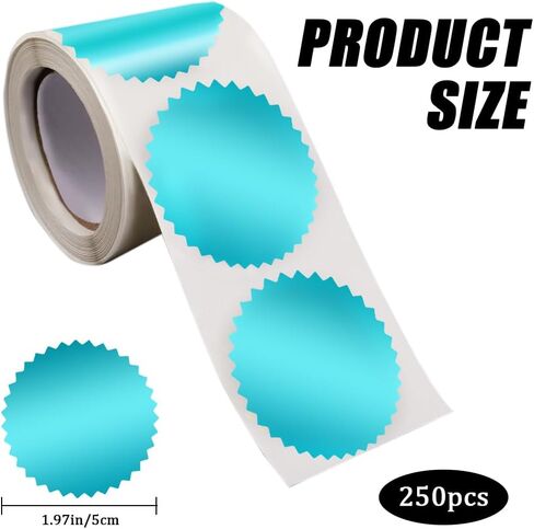 CRASPIRE 250PCS DIVENOPE SEALS ملصقات فارغة ملصقات الشهادة الوردي جائزة ملصقات ملصقات معاد in Kuwait