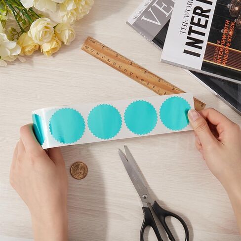 CRASPIRE 250PCS DIVENOPE SEALS ملصقات فارغة ملصقات الشهادة الوردي جائزة ملصقات ملصقات معاد in Kuwait