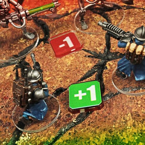 ليتكو ​​ترقية الرموز | متوافق مع Warhammer 10th Edition | نصف القوة | معركة صدمت | جرح | حركة | المعدل | WH40KV10 (نصف القوة/المعركة صدمت) in Kuwait