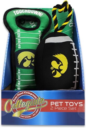 Pets First NCAA Georgia Bulldogs Rope Toy and Field Toy Boxset with NCAA Team Logo in Saudi Arabia