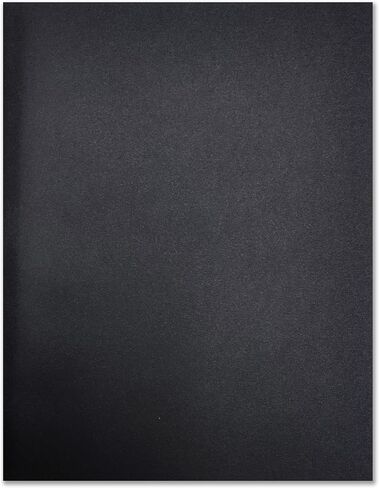 BookFactory Eclipse Black Paper Sketchbook/Blank Paper Journal ، 64 صفحة ، Wire-O 8.5 "× 11" (BLA-064-7BW-PP (Eclipse)) in Kuwait