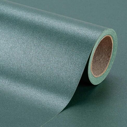 Garbendy Red Pearly Lustre Paper Wrapping Paper - Solid Color 17 Inches X 33 Feet, Perfect for Wedding, Birthday, Christmas, Baby Shower etc all Occasions in Kuwait