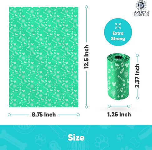 American Kennel Club Assorted Dog Poop Bags in Kuwait