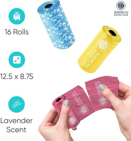 American Kennel Club Assorted Dog Poop Bags in Kuwait