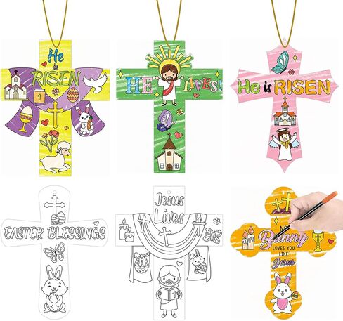 Hedeey 90 PCS St. Patrick's Day Paper Crafts ، Coll Color Your Shamrock Crafts ، St. (شامروك) in Kuwait