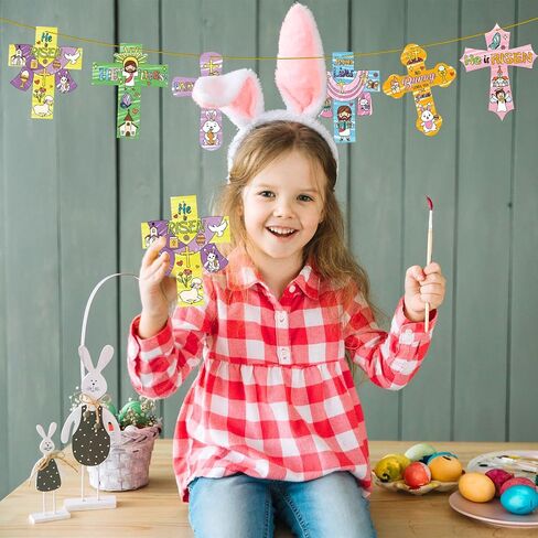 Hedeey 90 PCS St. Patrick's Day Paper Crafts ، Coll Color Your Shamrock Crafts ، St. (شامروك) in Kuwait