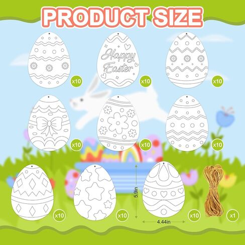 Hedeey 90 Pcs St. Patrick's Day Paper Shamrock Crafts, Color Your Own Shamrock Crafts, St. Patrick's DIY Crafts for Kids Party Activity Classroom Decor. (Shamrock) in Kuwait