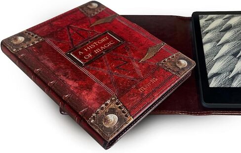 KleverCase Faux Leather Universal Book Cover Case for Kindle Paperwhite and Standard Kindle eReaders (Ornate Olive Green) in Kuwait