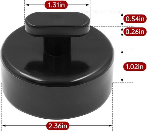 Professional for Corvette Lift Pucks, Essential Accessory for C5, C6, C7, C8 Corvette Jacking - Heavy Duty Rubber Jack Pads(Pack of 4) in Saudi Arabia