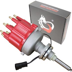 Dragon FIRE Performance Electronic Ignition Distributor Compatible with 1998-2003 Dodge Dakota Ram 1500 2500 3500 and Jeep Grand Cherokee 5.2L 5.9L V8 Replaces 4740339 56026744 OEM Fit D74033-DF