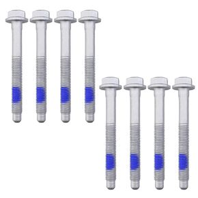 8PCS Cab Body to Frame Rail Cushion Mount Bolt Compatible with Cadillac GMC Chevrolet 1999-2005 Replace 159424
