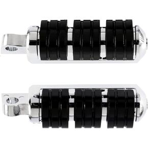 Foot Pegs Anti Vibration Footpegs Male Mount Pegs Fit for Harley Davidson Sportster Honda Yamaha Suzuki Kawasaki