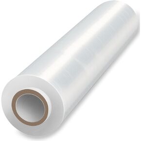 Bonison 18" x 2000' x 80 Shrink Wrap Pallet Wrap Stretch Film 20 Microns Thick Industrial Strength Shrink Film. Clear plastic polyethylene Machine Grade Stretch Film Wrap for Moving Packing Store