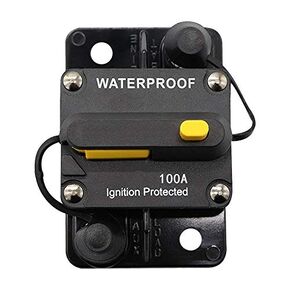 300Amp Circuit Breaker 30A-300A with Manual Reset Switch Waterproof Fuse Holder Inline Fuse Breaker for Trolling Motor Auto Car Marine Boat Bike Stereo Audio System Protection