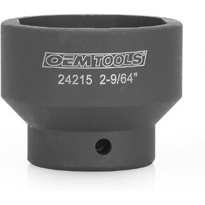 OEMTOOLS 24215 2-9/64 Inch Ball Joint Impact Socket, 3/4 Drive, Charcoal Grey, Ball Joint Tool Remover, Mechanic Specialty Tools, Chrome Alloy Steel