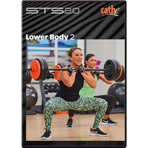 Cathe Friedrich STS 2.0 Lower Body 2 Leg and Booty Workout DVD For Women & Men - Tone & Shape Your Butt, Thighs, Hips, Glutes and Legs