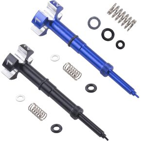 Universal Air/Fuel Mixture Screw Adjuster for Keihin FCR Carb Motorcycle Compatible with Suzuki RMZ,Kawasaki KXF KLX,Honda CRF，Polaris，Yamaha YZF WR（ blue/black）
