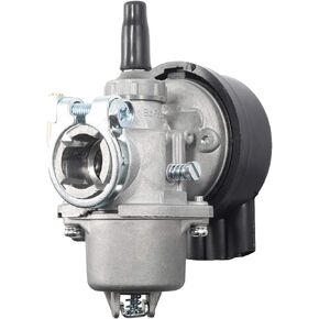 JRL 49cc 60cc 66cc 80cc Carburetor 2 Stroke Engine Motorized Bicycle Bike Carb … (silver)