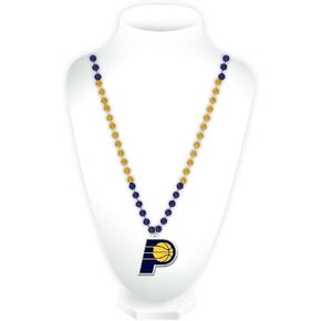 Rico Industries NBA Unisex Team Logo Mardi Gras Style Beads