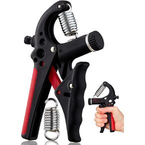 GD Grip2 Hand Grip Strengthener (Grip Strength Trainer) Adjustable Gripper (22~77lbs) Forearm and Wrist Exerciser Strengthener for grip Strength