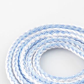 KBEAR st16 2m Length Earphones Cable,16 Core Single Crystal Copper Silver Plated Upgrade Repalcement Cable 2pins 0.78mm for kz zst zs10-pro zsn-pro-x edx-pro zs10-pro-x dqs cca cra c10 c12(Brown blue)