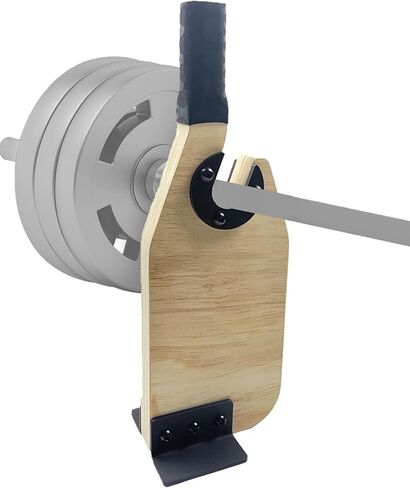 Wooden Mini Deadlift Barbell Jack Weight Plate Changing for Home Gym Exercise Equipment Weightlifting Training Accessory in Kuwait