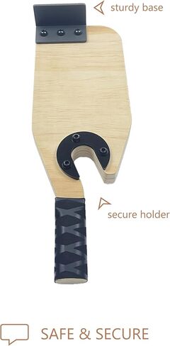 Wooden Mini Deadlift Barbell Jack Weight Plate Changing for Home Gym Exercise Equipment Weightlifting Training Accessory in Kuwait