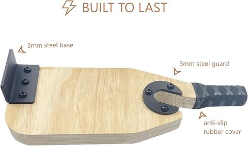 Wooden Mini Deadlift Barbell Jack Weight Plate Changing for Home Gym Exercise Equipment Weightlifting Training Accessory in Kuwait