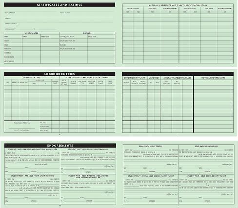 Advanced Pilot Products - Standard Pilot Log/Logbook in Saudi Arabia