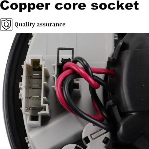 محرك منفاخ Youx Moto HVAC مع منظم - يستبدل 64119227670، 700218، PM9354، 75896 يناسب 2006 BMW 325i، 325xi، 330i، 330xi، 2007-2013 BMW 328i، 335i، 2007-2008 BMW 328xi، 33 5xi in Saudi Arabia