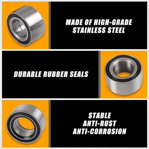 Wztepeng 3514699 3514635 4 قطع محامل العجلات متوافقة مع 2010-2015 Polaris Ranger 4X4 800 EFI/EFI Crew 4X4 900 XP 800 RZR 4 800 RZR 570 EFI Polaris RZR S 800 استبدال أمامي وخلفي 3514627 3585502 in Kuwait